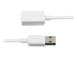 StarTech.com 1m White USB 2.0 Extension Cable Cord - Flera vinklar