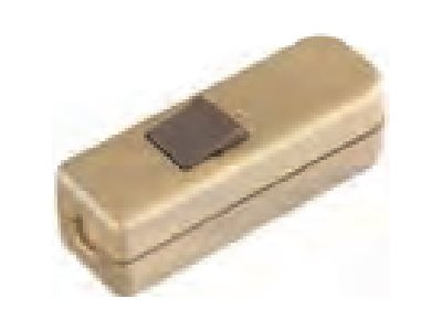 inter BÄR Series 8006 - in-line switch - intermediate - gold housing