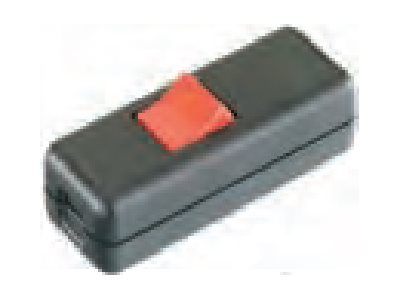 inter BÄR Series 8010 - in-line switch - line intermediate - black hou